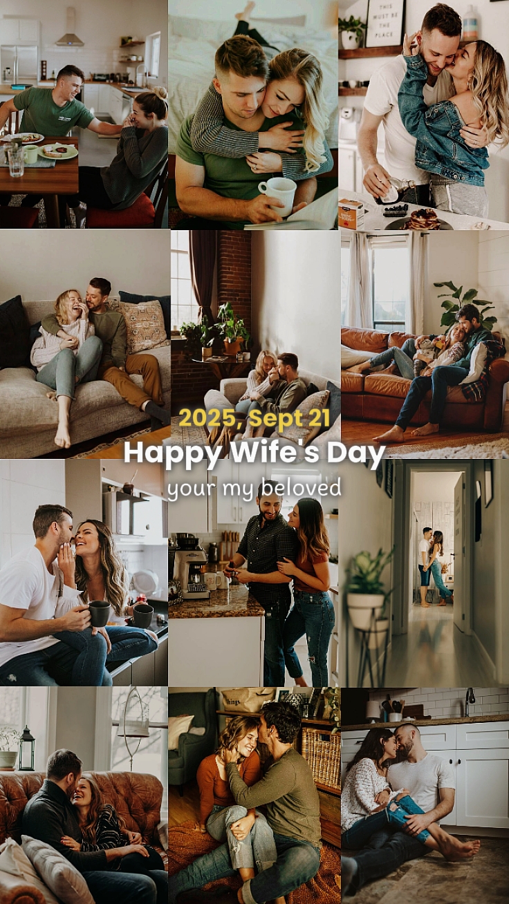 Feliz dia da esposa