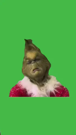 Crying grinch
