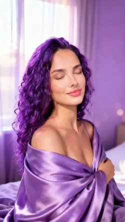 Purple photoshoot 