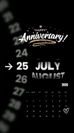 ANNIVERSARY 25 JULY