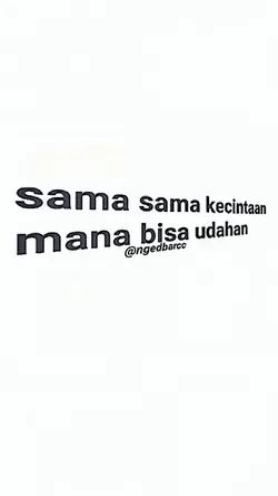 sama sama kecintaan