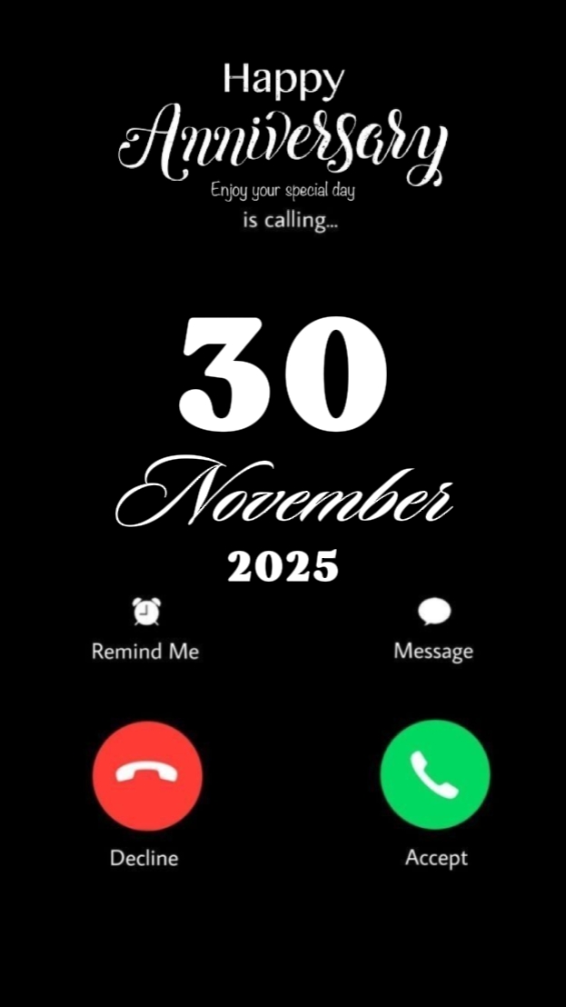 Anniv 30 de noviembre. 