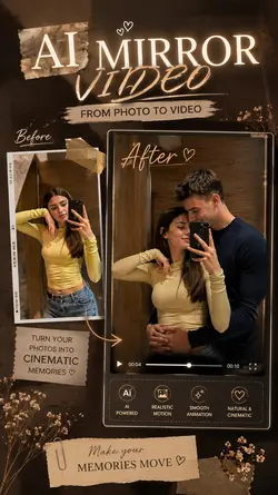 ai mirror video