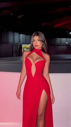 Vestido vermelho 