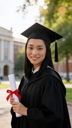 Graduation Picture Effect