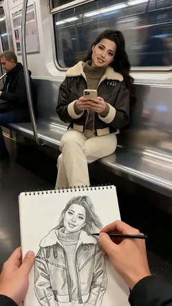 Pencil drawing