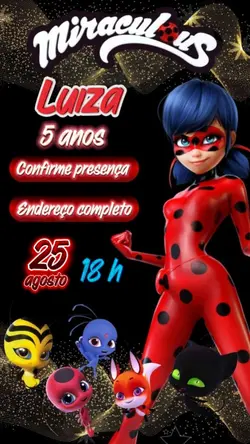 Convite LadyBug