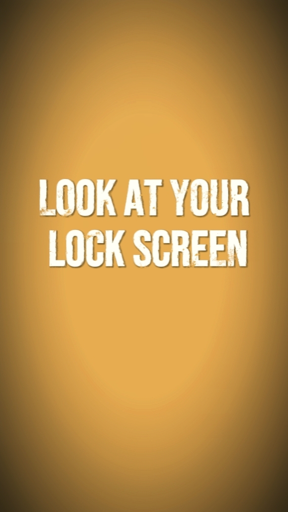 LOCK SCREEN