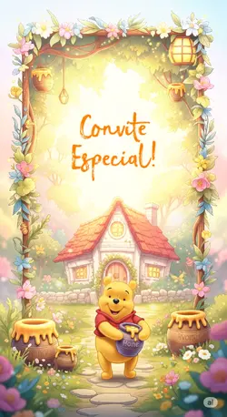 CONVITE URSINHO POOH