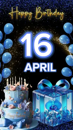 Birthday 16 April