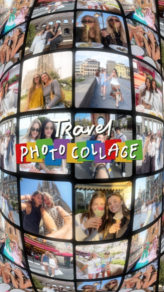 Travel Photo Collage