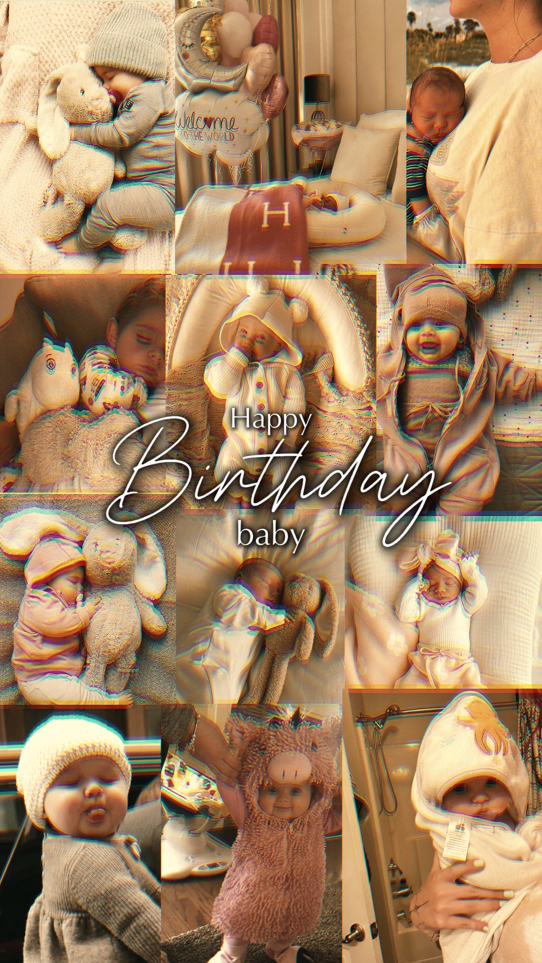Feliz aniversário bebê