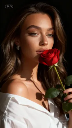 rose photoshoot