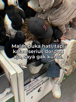 Males buka hati tapi