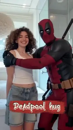 Deadpool hug