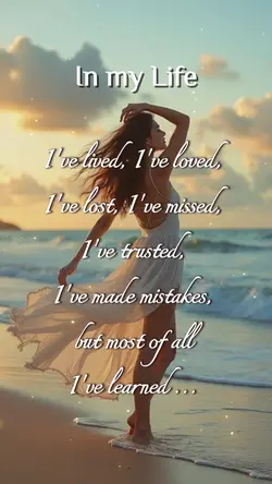 In my life 