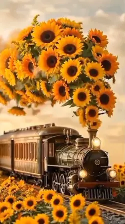 Girasoles dorados