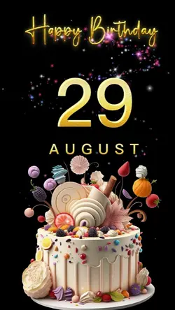 Birthday 29 AUGUST