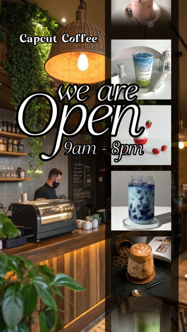 opening with menu