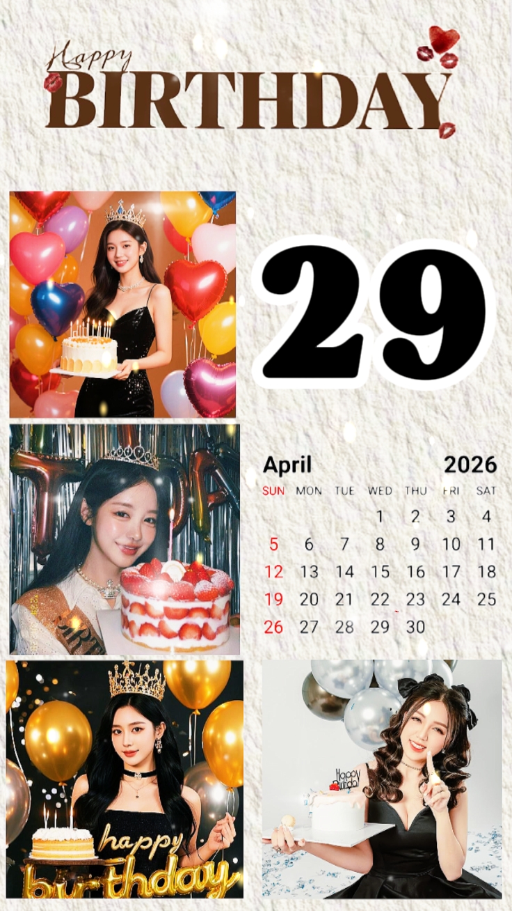 GEBURTSTAG 29. APRIL 