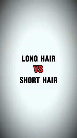 Long hair short hair