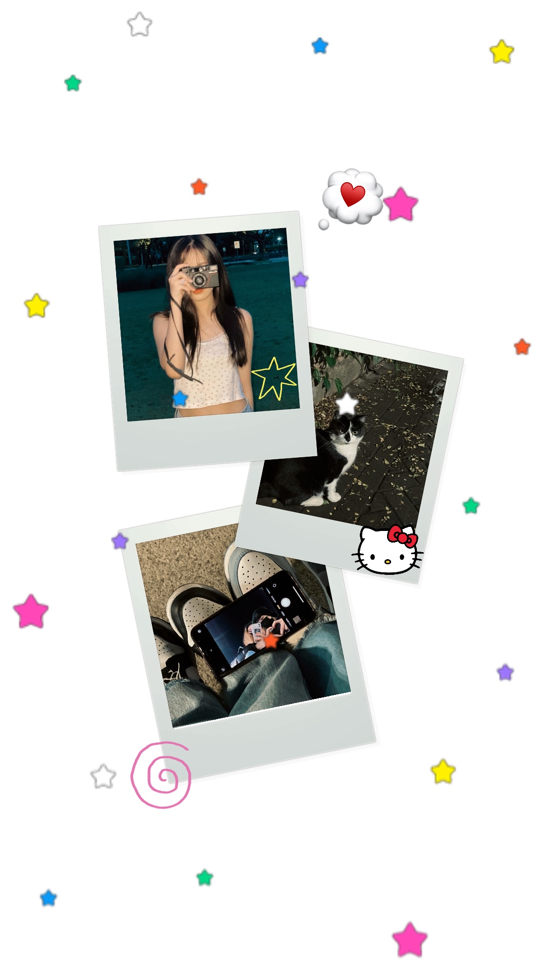 3รูป โพลารอยด์