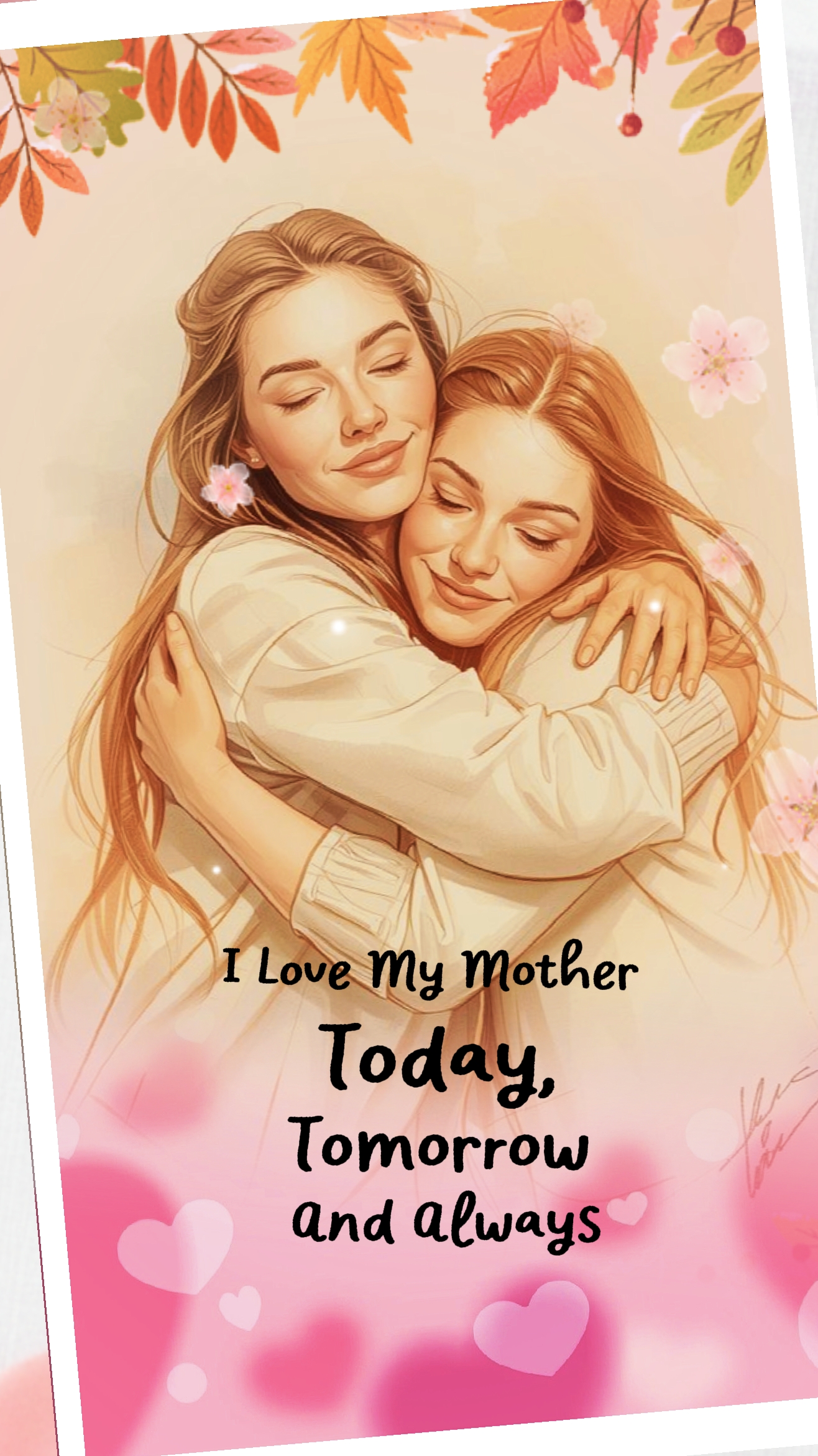 Eu amo mamãe