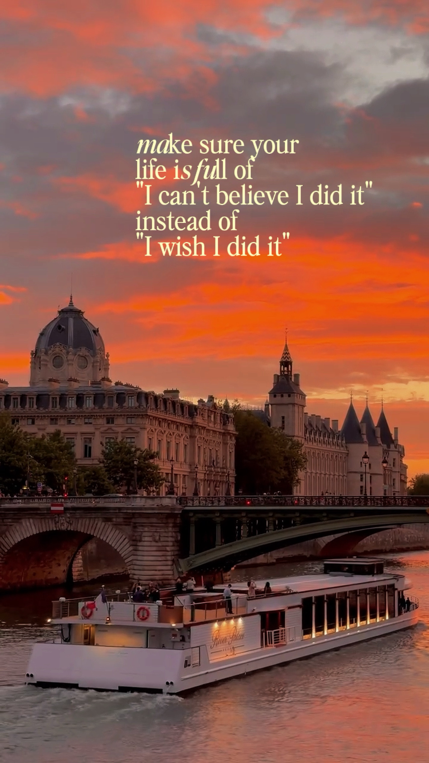 make sure your life