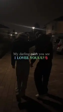 my darling cant see