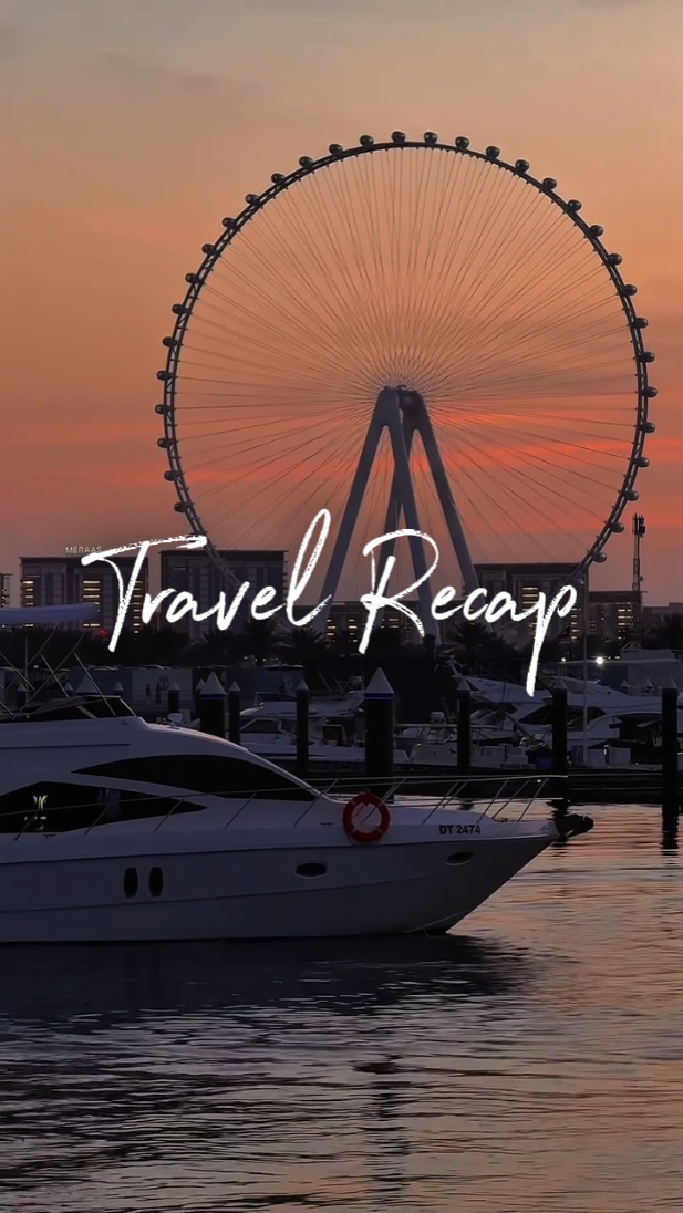 Travel Recap