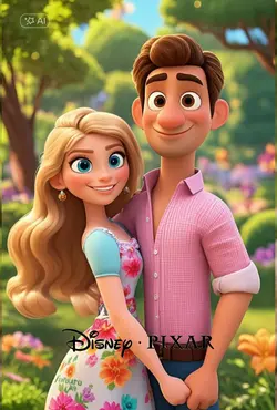 Cartoon Couple 