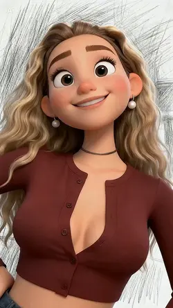 Caricature cute