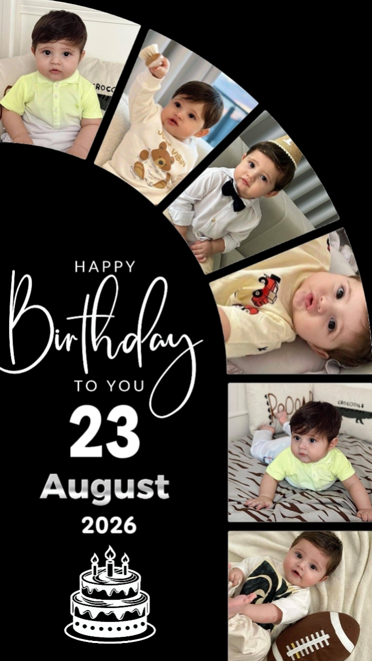 Hbd Son 23August