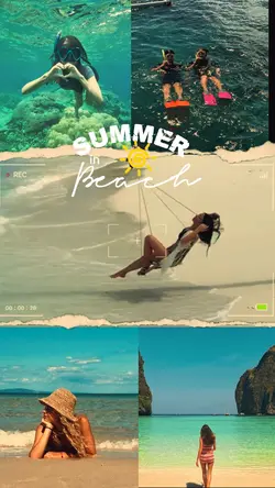 Summer in Beach