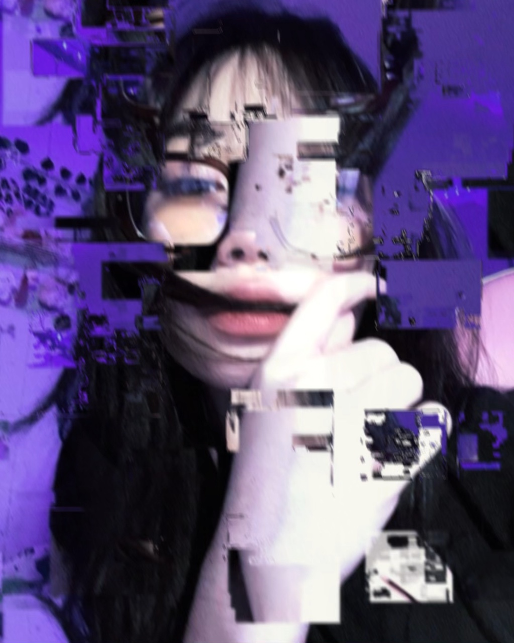 2 efeito ligado / glitch