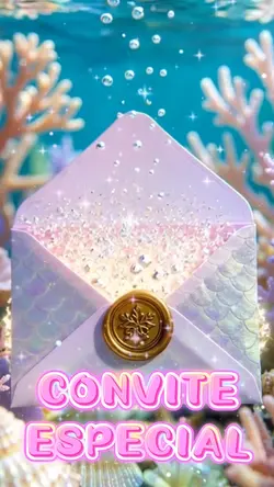 convite sereia