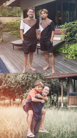 Ayah peluk erat