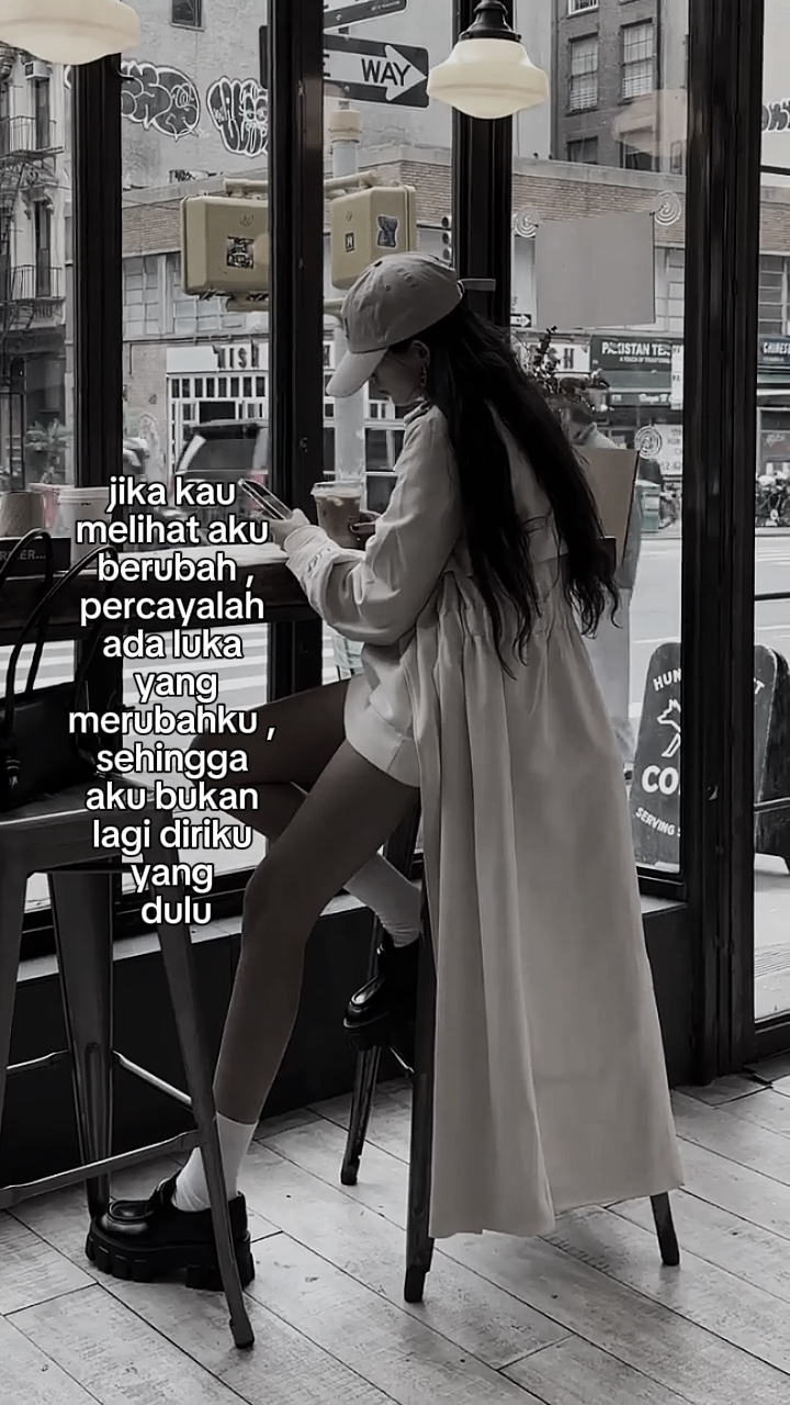 melihat aku berubah