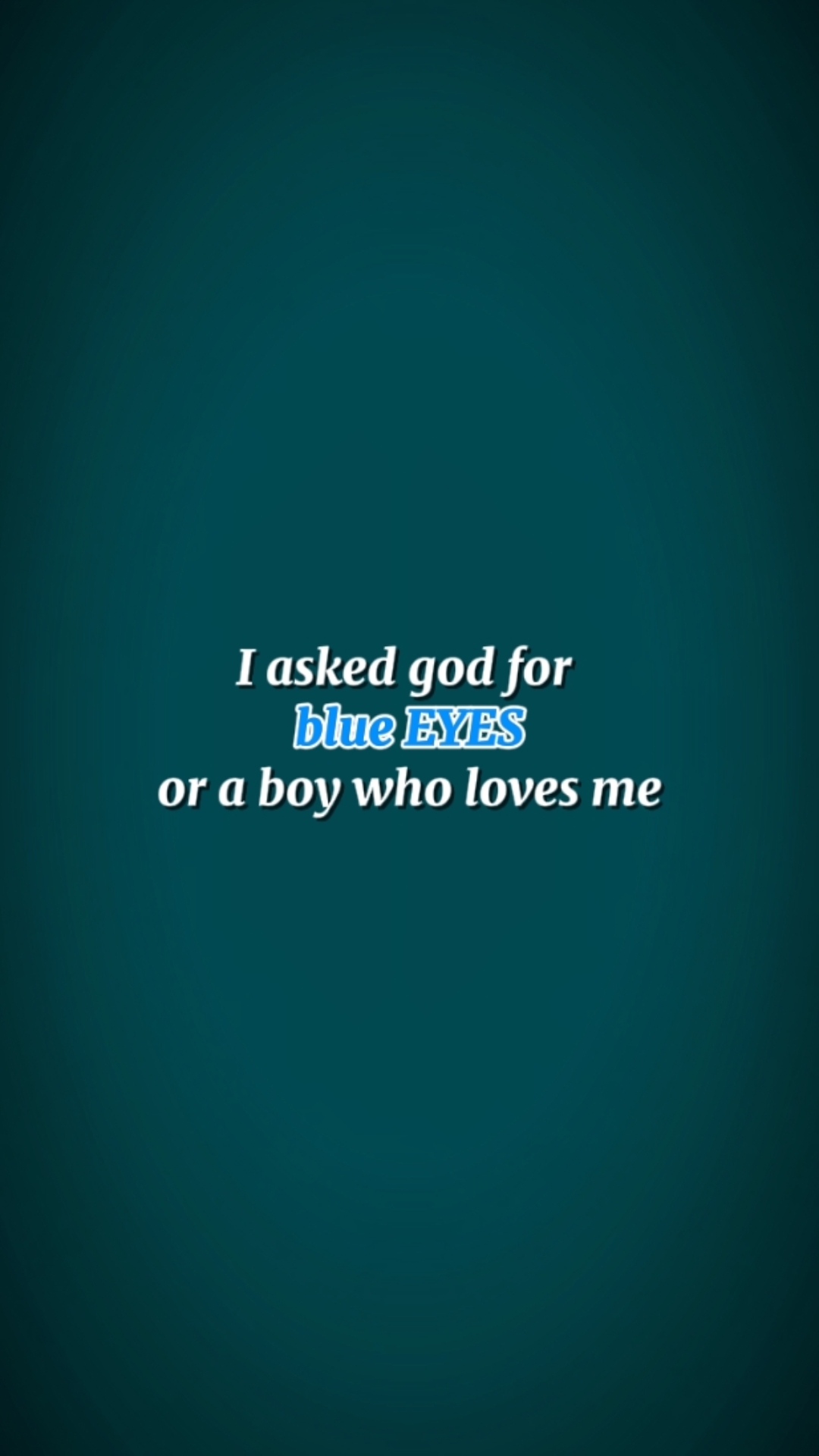 blue eyes 