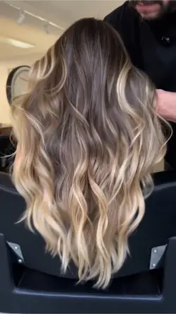 Blond hair salão