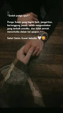 sudah punya apa? 
