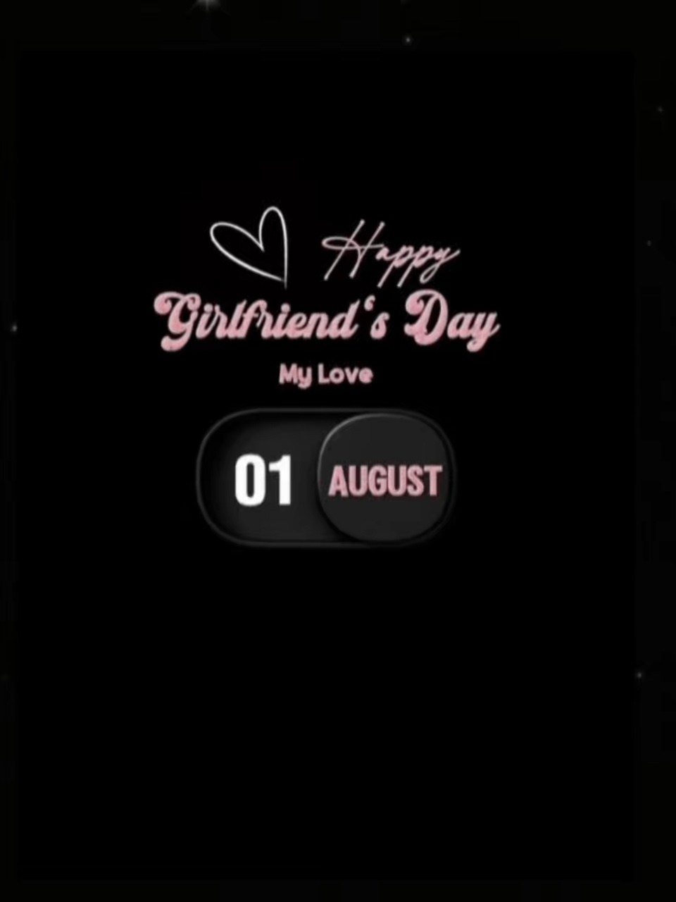 1 Agustus hari pacar