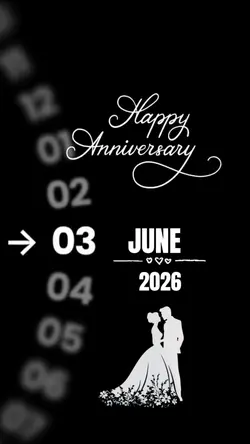 ANNIVERSARY 3 JUNE