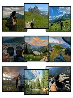 9 Photos Frame