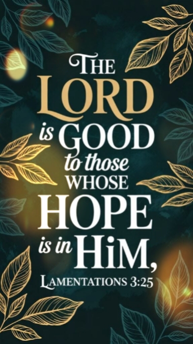 lamentations3:25