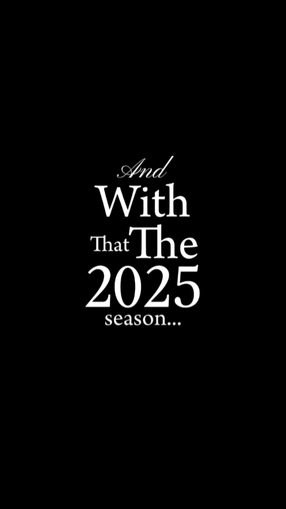 2025가 끝납니다
