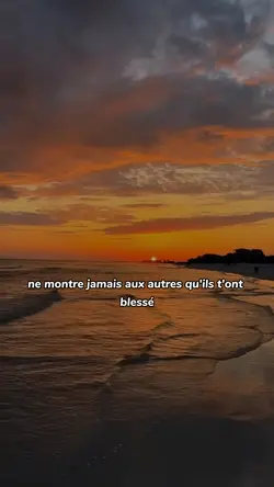 qu'ils t'ont blessé