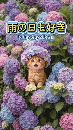雨の日も好き🌧️
