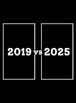 2019 vs 2025