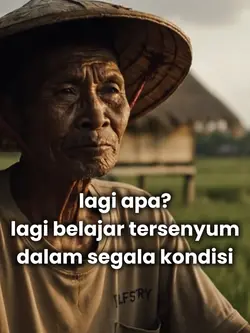 tetap tersenyum